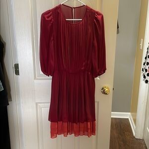 JESSICA SIMPSON Elegant Red Dress
